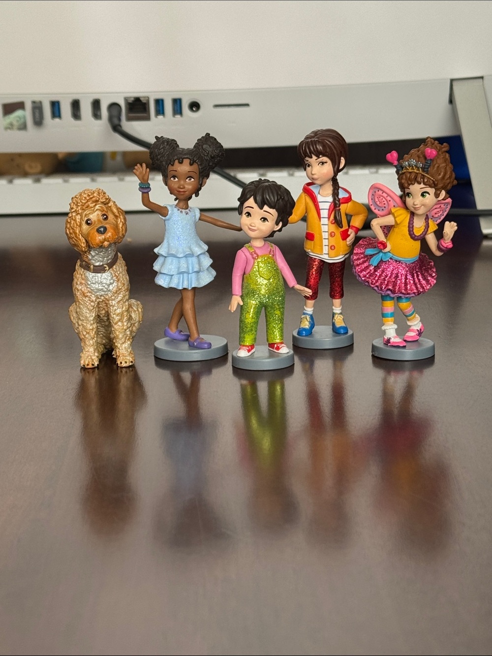Disney Fancy Nancy Complete Collectible Toy Figurine Set